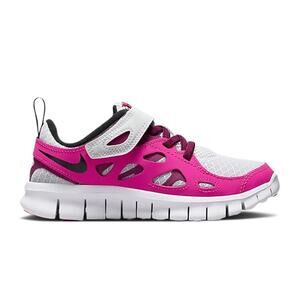 Nike Free Run 2 PS Pink Big Kids Size 3Y Running Shoes